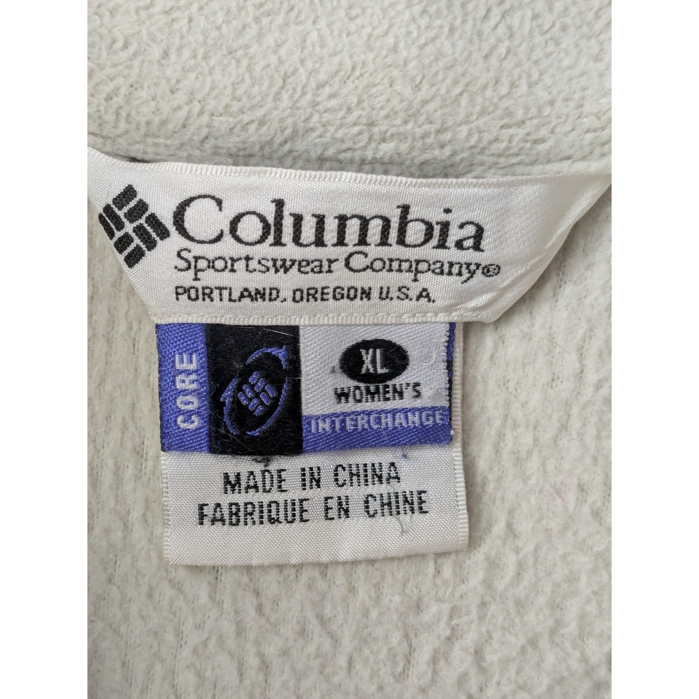 Columbia Interchange 3-in-1 Jacket Womens XL Salmon Cream Fleece Lined XL7765 - Picture 6 of 16